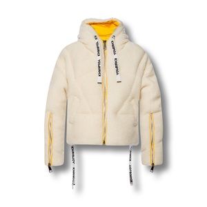 KHRISJOY Shearling Puffer Jacket NWT
